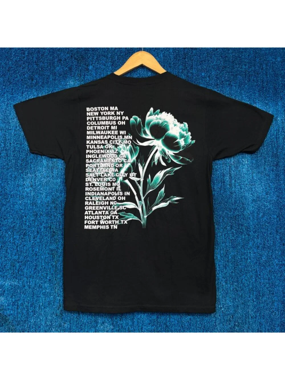 Bush I Beat Loneliness Album Tour Stops Grunge Rock Tee M